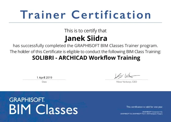 SOLIBRI - Archicad Workflow Training